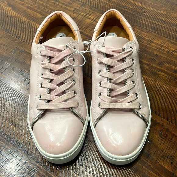 FRYE & CO Sindy Moto Leather Sneakers - Picture 1 of 9